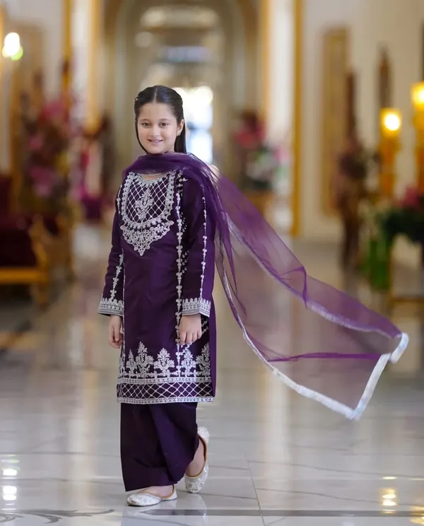 Purple_Trending_Top_With_Bottom_And_Dupatta_Set_For_Girls