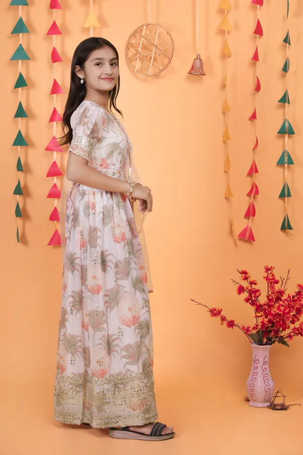 Cream_New_Designer_Heavy_Faux_Georgette_Gown_For_Girls