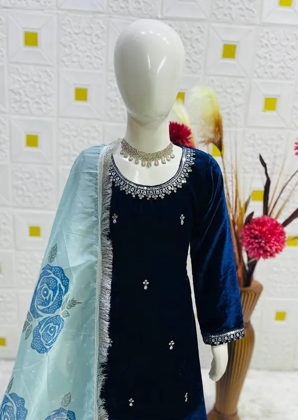 DESIGNER_WEAR_TRENDING_VISCOSE_VELVET_TOP-SHARARA_AND_DUPATTA_SET_READY_TO_WEAR_COLLECTION