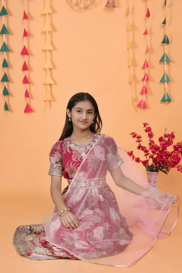 Maroon_New_Designer_Heavy_Faux_Georgette_Gown_For_Girls