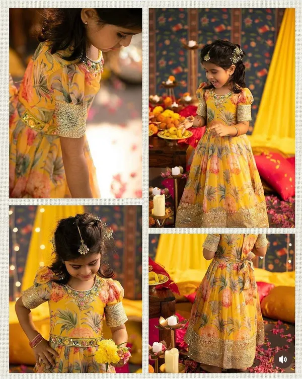 Yellow_New_Designer_Heavy_Faux_Georgette_Gown_For_Girls