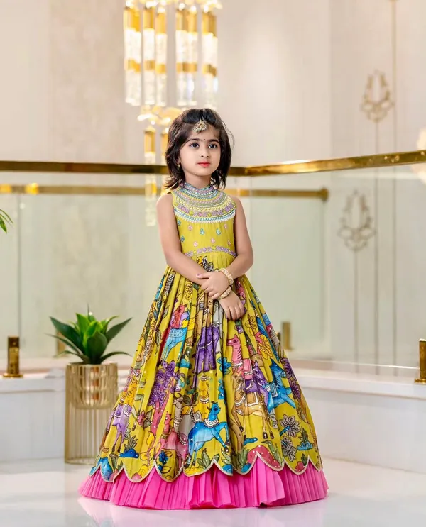 Multicolor_Beautiful_Full_Stitched_Set_New_Launching_Gown_For_Girls