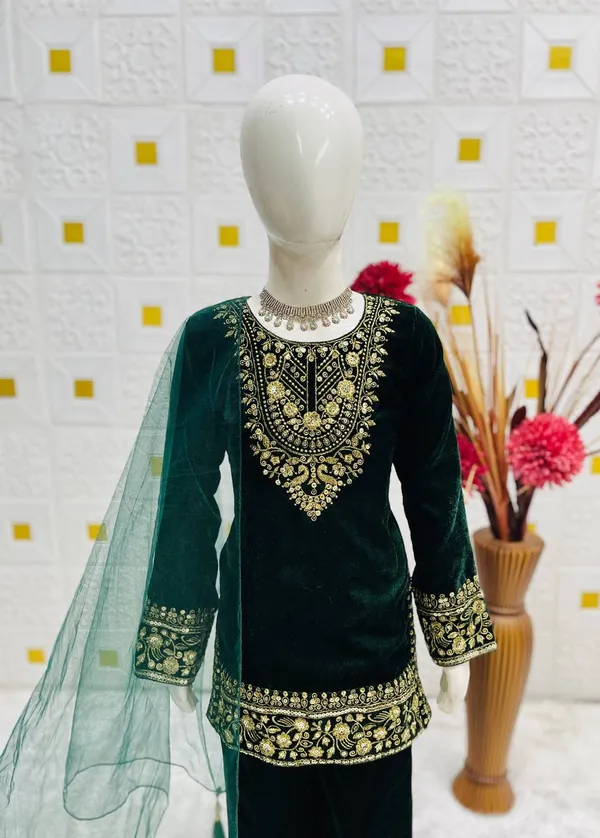 Heavy_Viscose_Velvet_With_Heavy_Embroidery_Sequence_Work_With_Full_Sleeves