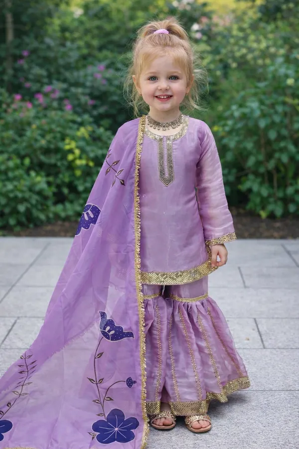 Trending_Launching_New_??signer_Party_Wear_Look_Heavy_Pure_GMY_SILK_Top_Sharara_&_Dupatta_Set