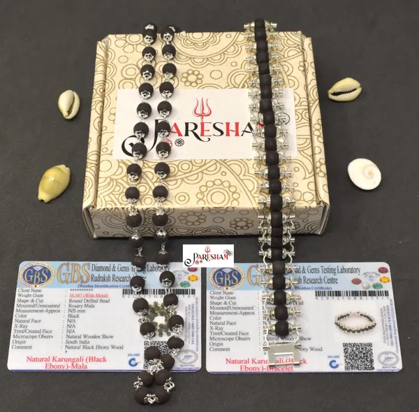 Black_Silver_Plated_Karungali_Mala_+_Karungali_Bracelet_Combo_For_Men