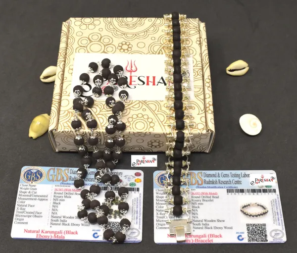 Black_Silver_Plated_Karungali_Mala_+_Karungali_Bracelet_Combo_For_Men