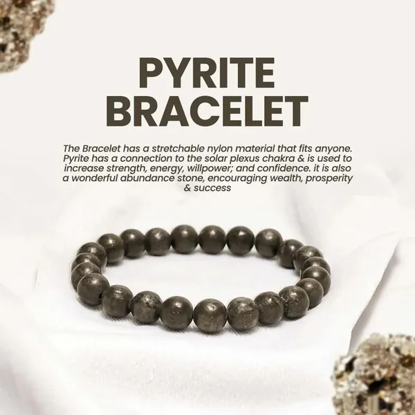 Black_Natural_Raw_Pyrite_Stone_Bracelet_Pyrite_Gemstone_Stretch_Bracelet