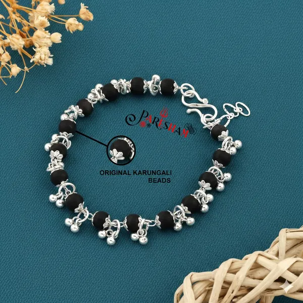 Karungali_Bracelet_Silver_Plaed_for_Women