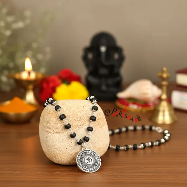 Karungali_Maha_Mrityunjay_Locket_mala_|_Karungali_Pendnat_Malai|_karungali_Shiv_mala_original_|_karungali_mala_Malai_Top_Quality