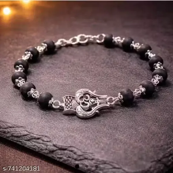 Original_Krungali_Om_Trishul_Bracelet_|_Karungali_Ebony_Om_Trishul_Wristlet_Top_Quality_Free_SIze