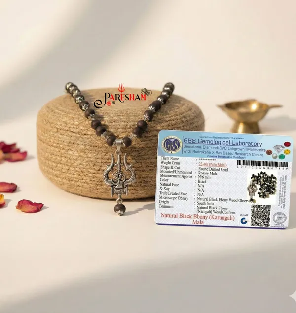 Silver_Plated_Karungali_Necklace_with_Trishool_Pendant_Yop_Quality