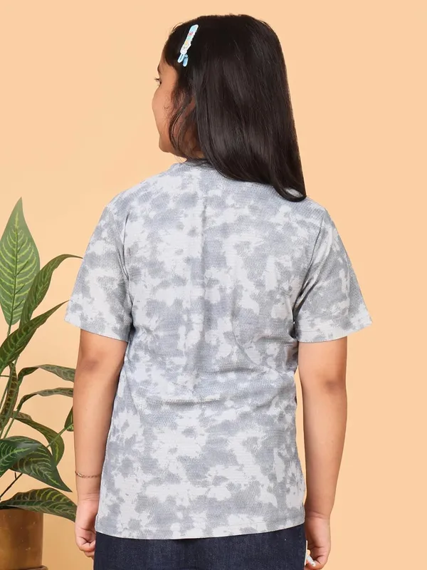 Grey_Cotton_Tie_Dye_Print_Short_Sleeve_Round_Neck_T-Shirt_For_Kids