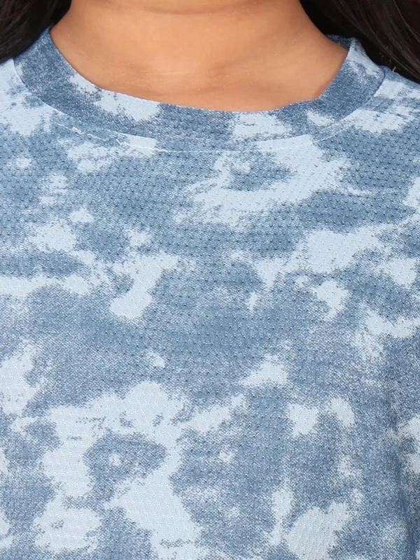 Sky_Cotton_Tie-Dye_Print_Short_Sleeve_Round_Neck_T-Shirt_For_Kids,_Regular_Fit,_Casual_Wear