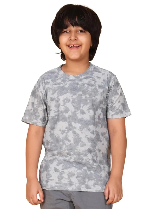 Grey_Soft_Cotton_Casual_T-Shirt_For_Boys,_Stylish_Crew_Neck_Short_Sleeve_Tee,_Summer_Outfits_&_Gifting