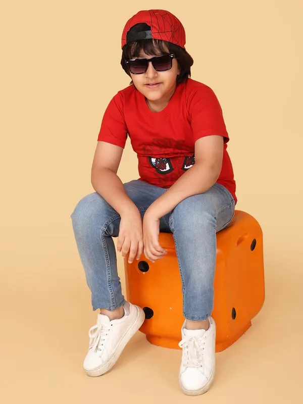 Red_&_Yellow_Boys_Cotton_T-Shirt_Combo,_2-Pack_Printed_Tees