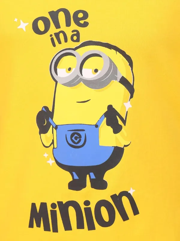 Yellow_Cotton_Graphic_Print_Spider_Design_Round_Neck_Half_Sleeve_T-Shirt_For_Kids