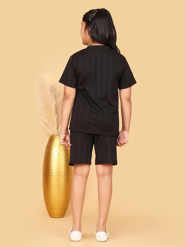 Black_Girls_Cotton_Jersey_Summer_Set,_2_Piece_Regular_Fit_T-Shirt_And_Shorts