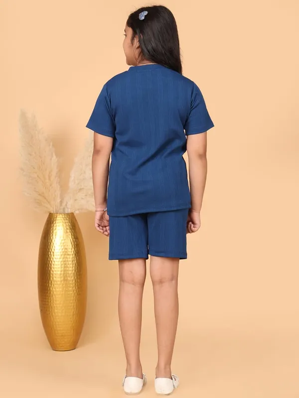 Blue_Cotton_Jersey_Summer_Set_Regular_Fit_T-Shirt_And_Shorts_For_Girls