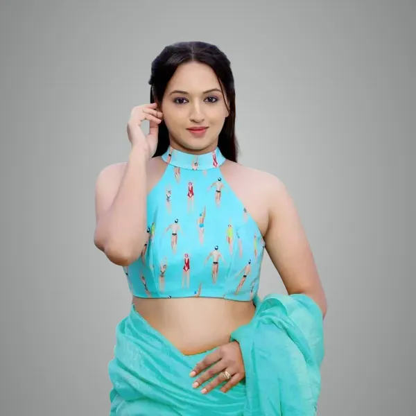 Sea_Blue_Jalpari_Georgette_Sleeveless_Blouse