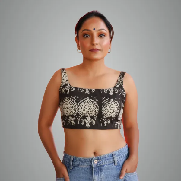 Black_Nine_To_Seven_Pure_Cotton_Sleeveless_Blouse