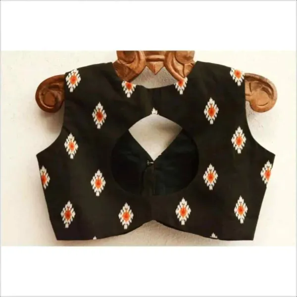 Olive_Green_Night_Handloom_Cotton_Sleeveless_Blouse