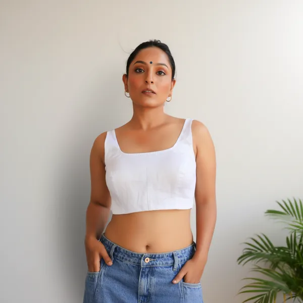 White_Day_To_Day_Cotton_Sleeveless_Blouse