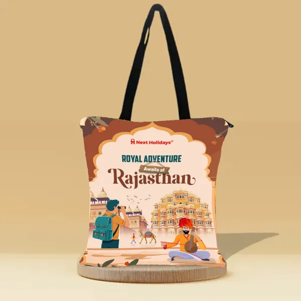 Incredible_Rajasthan_Canvas_Zipper_Tote_Bag