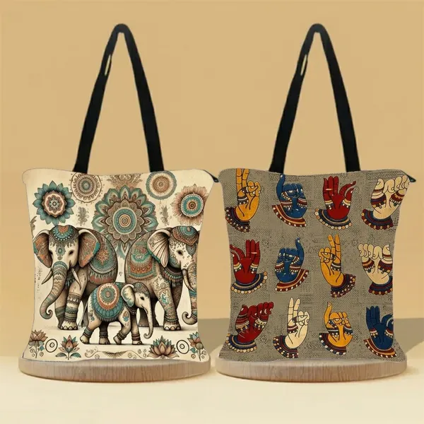 Royal_Ethnic_Duo_Elephants_+_Mudra_Tote_Bag_Combo