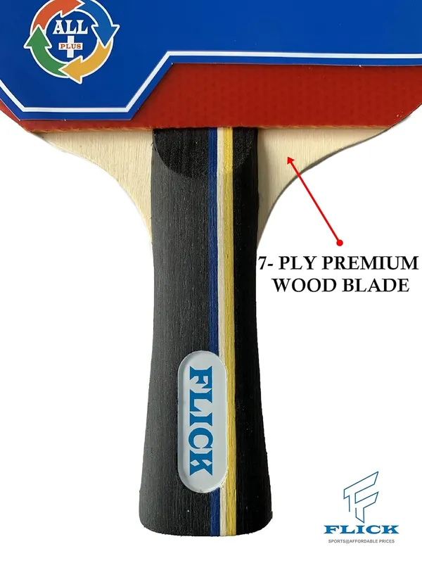 Ttps_01P_Plastic,_Rubber_Platinum_Plus_Table_Tennis_Play_Set_Premium_All_In_One_Kit_1_Racket,_1_Racket_Cover_And_2_Table_Tennis_Balls_In_A_Blister