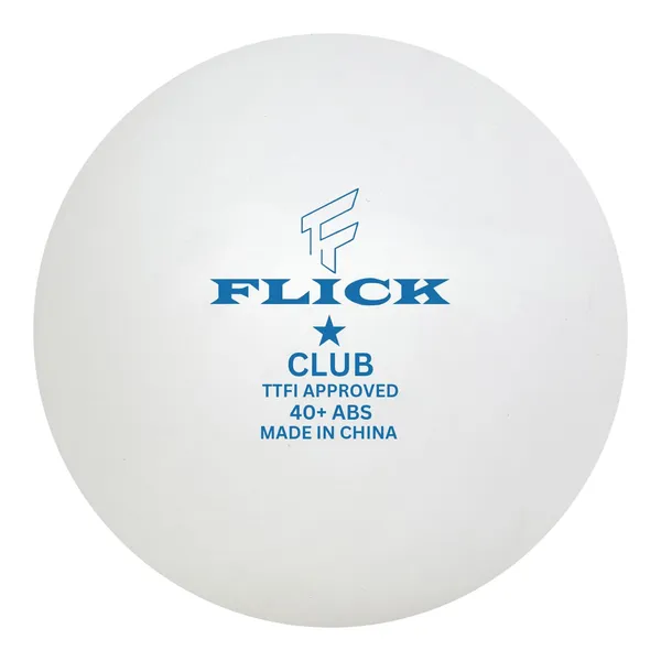 Club_1_Star_Table_Tennis_Balls_T.T.F.I._Approved_Professional_Grade_Standard_40+Mm_Size,_Abs_Material,_Durable_White_Balls_For_Tournament_And_Training_Pack_Of_6_Balls_(2_Box)