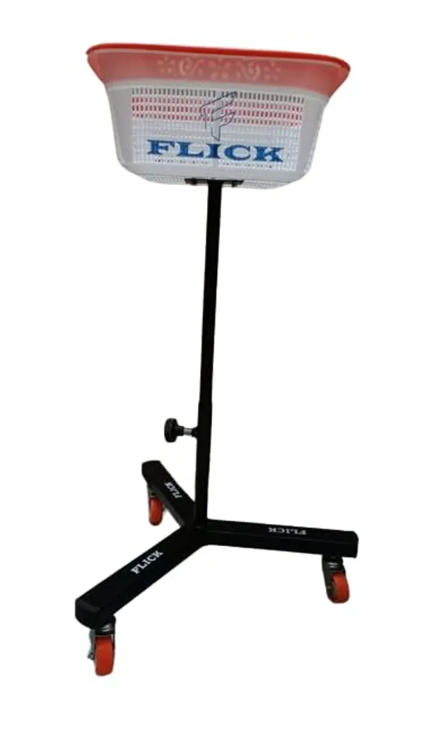 Table_Tennis_Trolley_Storage_System_For_Multi_Ball_Practice_Sessions,_Portable_Ball_Storage_Organizer_(Basket_Colour_May_Vary)