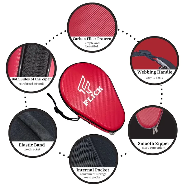 Fusion_Table_Tennis_Racket_Hard_Case/Cover_Round|_Shockproof_Protective_Evapu_Case_Stylish_Design_|_Durable_Product_For_Tt_Lovers|_Assorted_Colors._(Red)