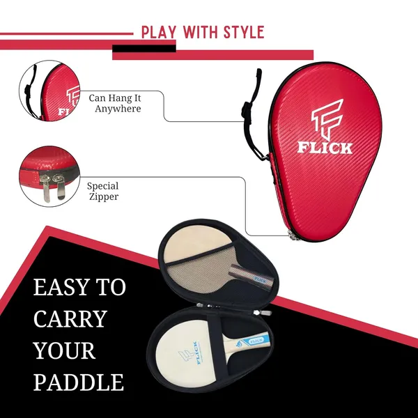 Fusion_Table_Tennis_Racket_Hard_Case/Cover_Round|_Shockproof_Protective_Evapu_Case_Stylish_Design_|_Durable_Product_For_Tt_Lovers|_Assorted_Colors._(Red)