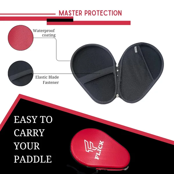 Fusion_Table_Tennis_Racket_Hard_Case/Cover_Round|_Shockproof_Protective_Evapu_Case_Stylish_Design_|_Durable_Product_For_Tt_Lovers|_Assorted_Colors._(Red)