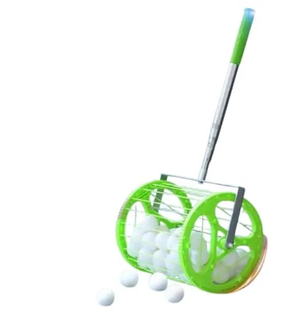 Table_Tennis_Ping_Pong_Ball_Picker_Roller/Retriever/Collector_|_Easy_Ping_Pong_Ball_Collection_Tool_|_Lightweight,_Durable_And_Ergonomic_Handle|_Table_Tennis_Accessory