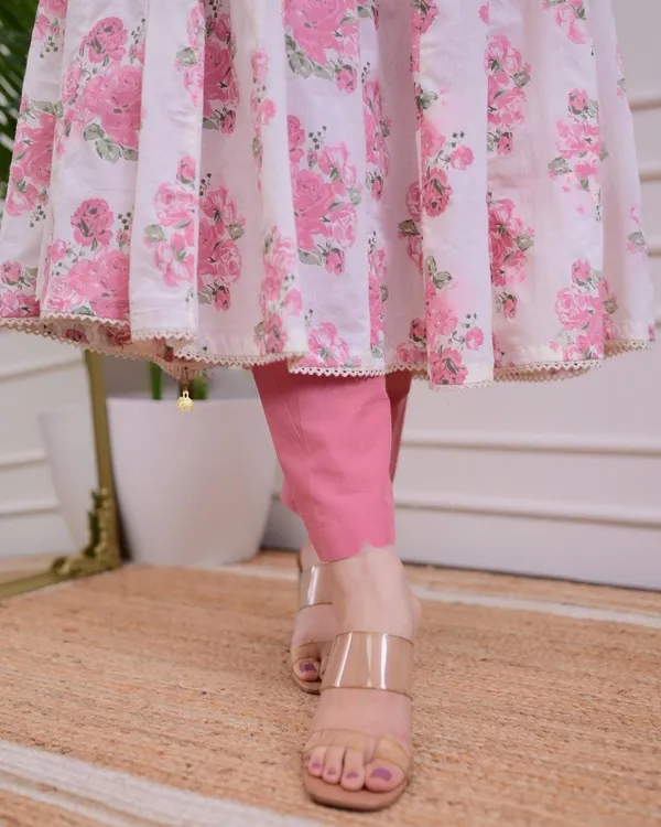 Pink_Floral_Anarkali_Kurta_Set_With_Dupatta_For_Women_&_Girls