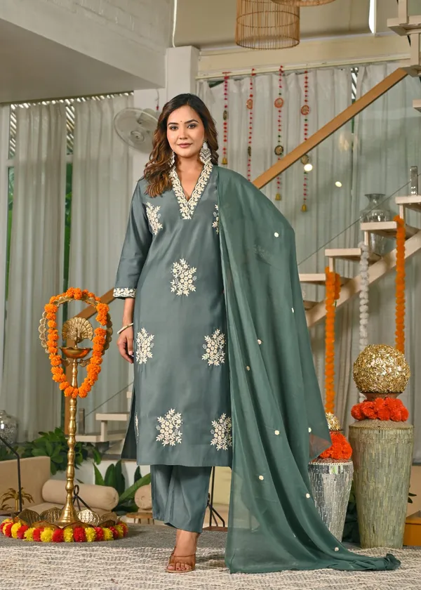 Sage_Green_Embroidered_Cotton_Suit_Set_With_Dupatta