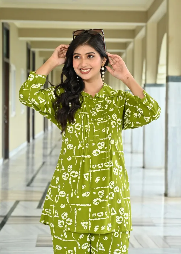 Olive_Green_Printed_Cotton_Co_Ord_Set