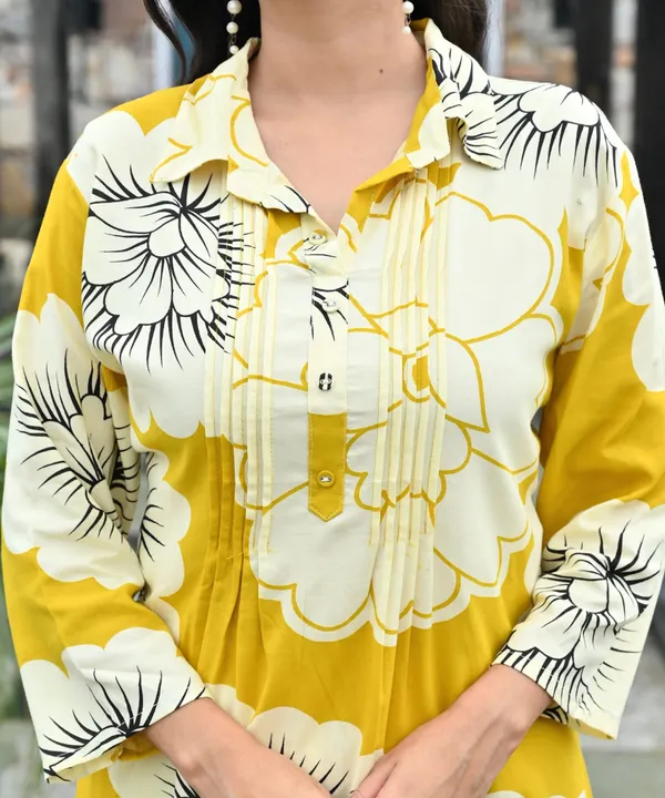 Mustard_Yellow_Floral_Printed_Co_Ord_Set