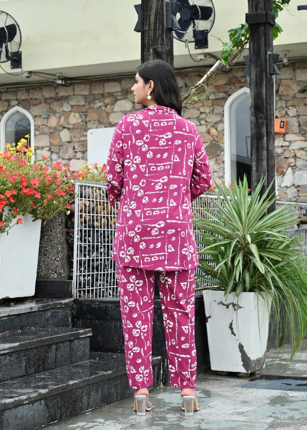 Magenta_Printed_Cotton_Co_Ord_Set