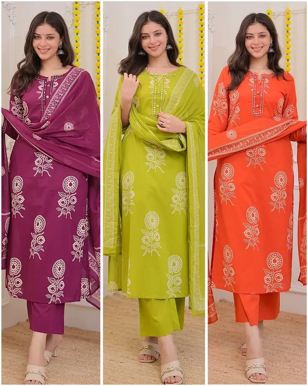 Lime_Green_Embroidered_Kurta_Set_with_Dupatta
