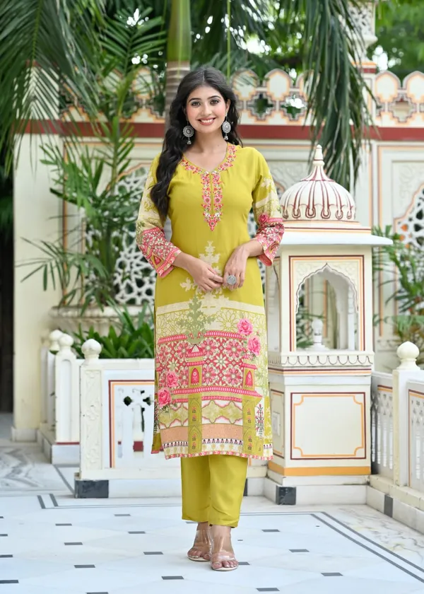 Sunny_Yellow_Printed_Rayon_Suit_Set