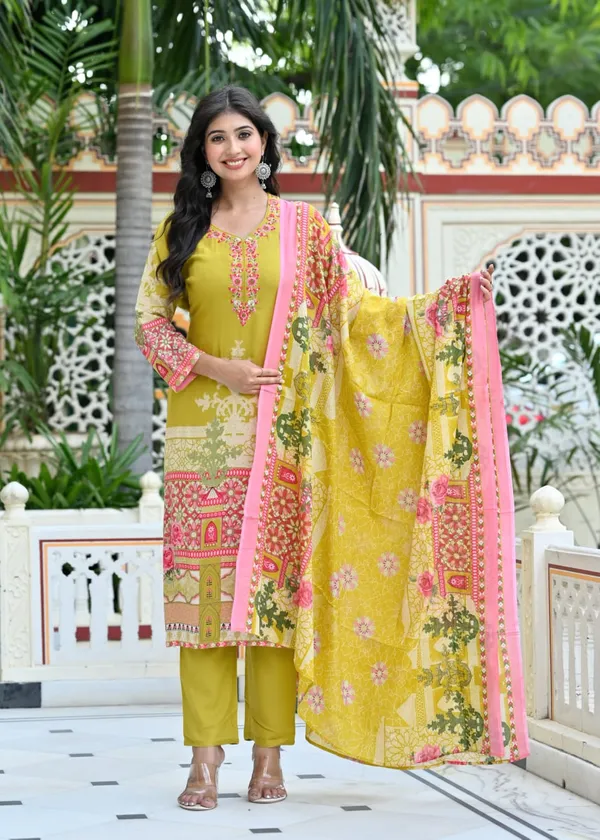 Sunny_Yellow_Printed_Rayon_Suit_Set