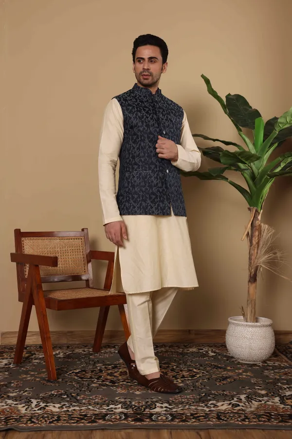 Men's_Blue_Embroidered_Nehru_Jacket