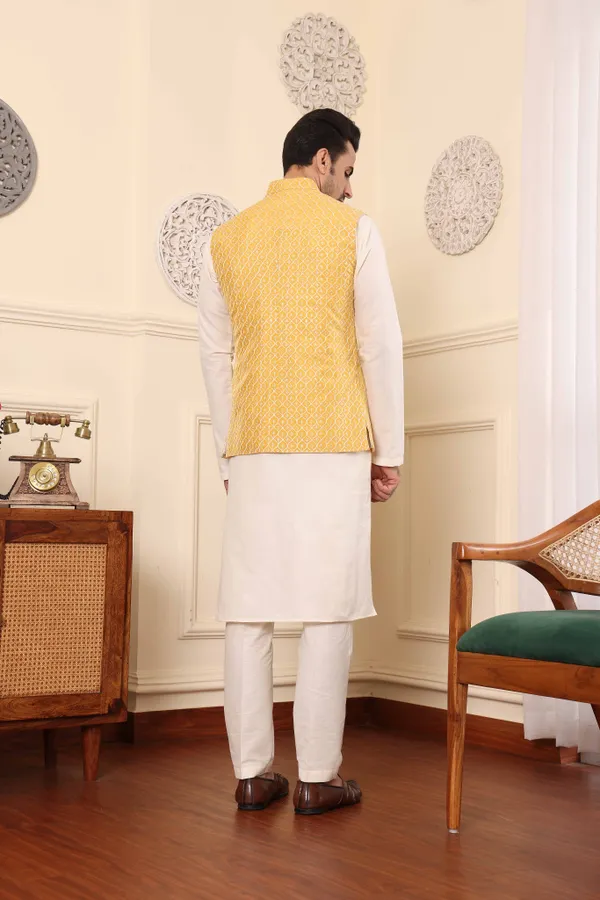 Men's_Yellow_Embroidered_Nehru_Jacket