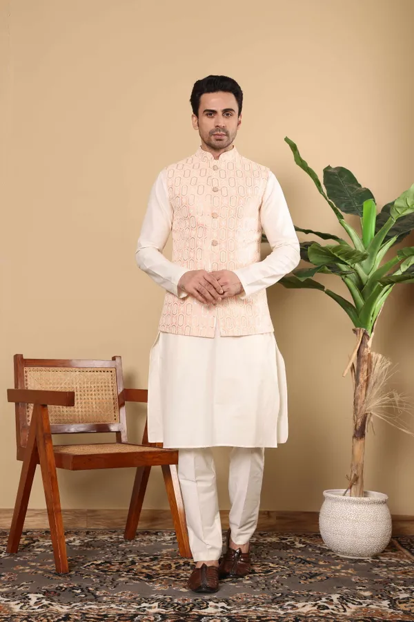 Men's_Light_Pink_Embroidered_Nehru_Jacket