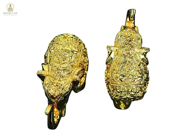 Gold-Plated_Decorative_Elephant_Figurine,_Traditional_Hathi_Design,_Home_Decor