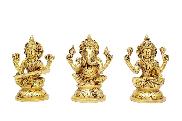 Brass_Laxmi,_Ganesh_&_Saraswati_Idol_Set_–_Sitting_On_Pedestal_For_Home_&_Temple_Decor
