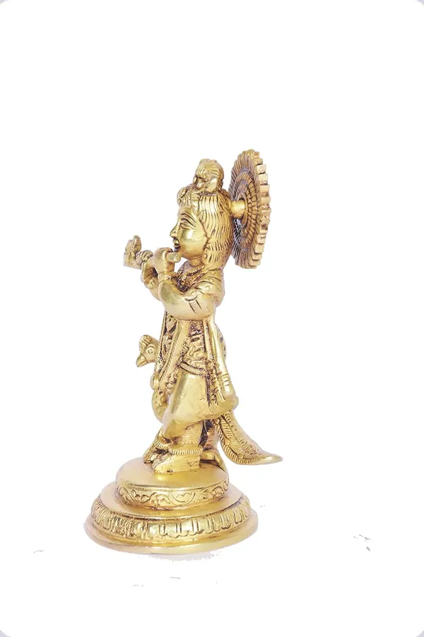 Handcrafted_Brass_Krishna_Statue_|_Lord_Krishna_Idol_Playing_Flute_For_Home,_Temple_&_Office_Decor
