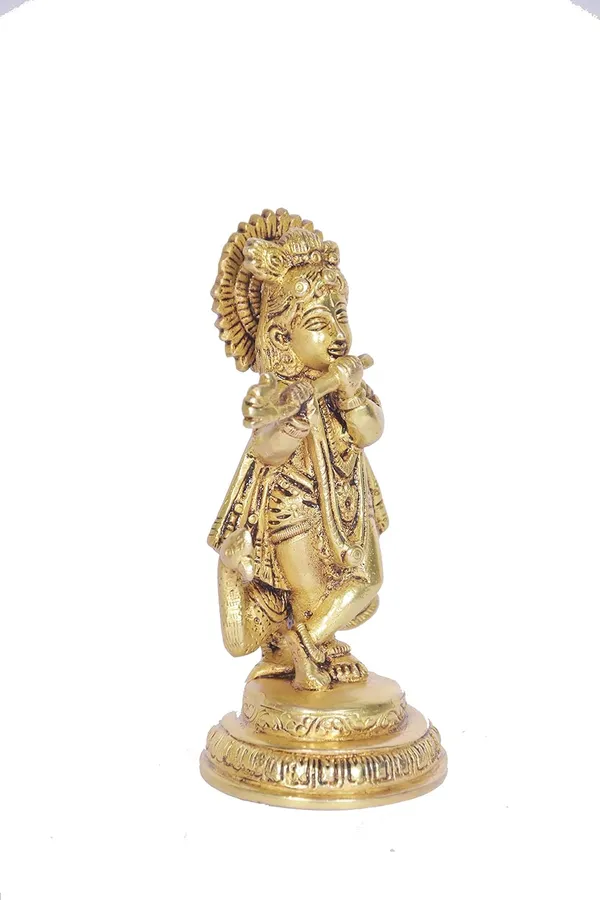 Handcrafted_Brass_Krishna_Statue_|_Lord_Krishna_Idol_Playing_Flute_For_Home,_Temple_&_Office_Decor